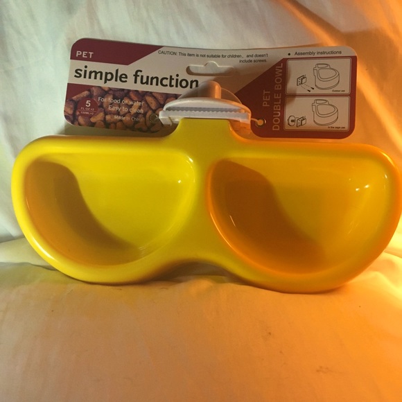 Pet bowl by simple function. - Picture 1 of 5